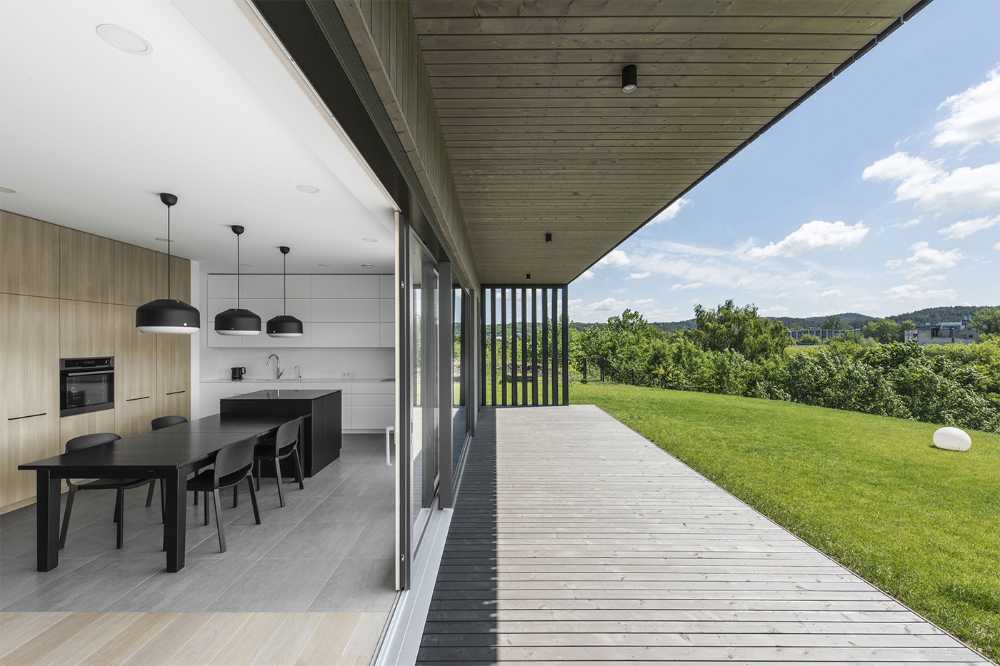 Abitazione in legno contemporanea