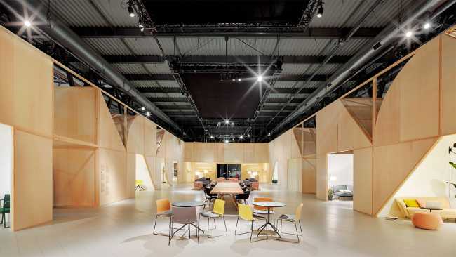 Spazi espositivi in legno