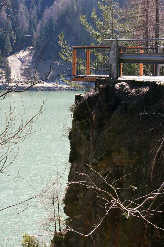 Punto panoramico sul lago