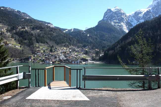 Punto panoramico sul lago