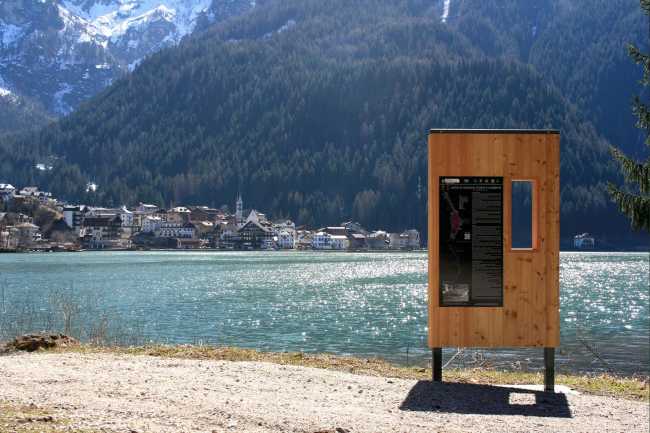 Punto panoramico in legno