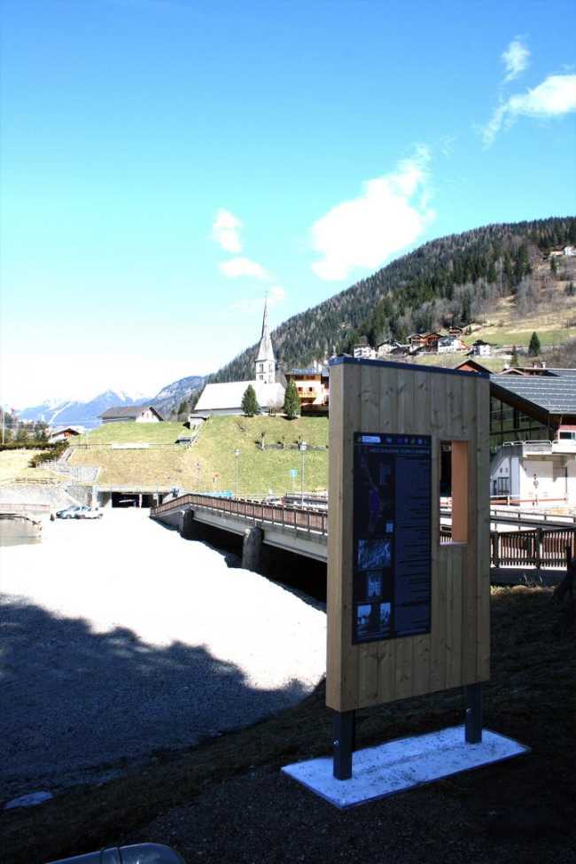 Punto panoramico in legno