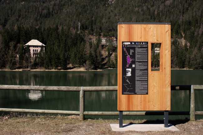 Punto panoramico in legno