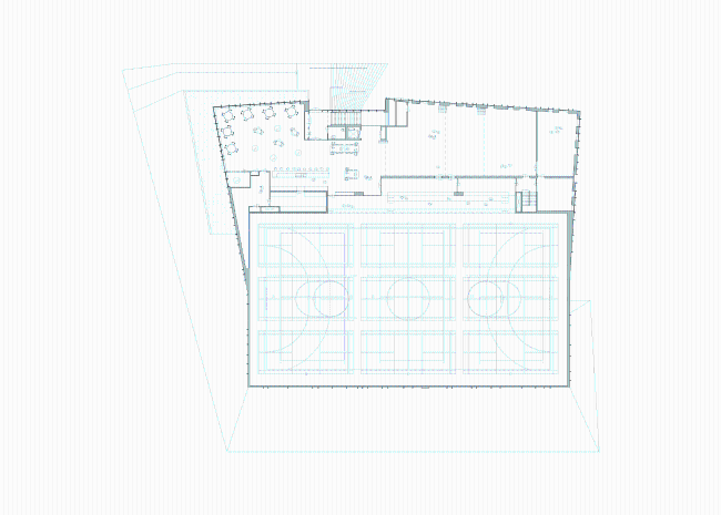 Planimetria centro polifunzionale
