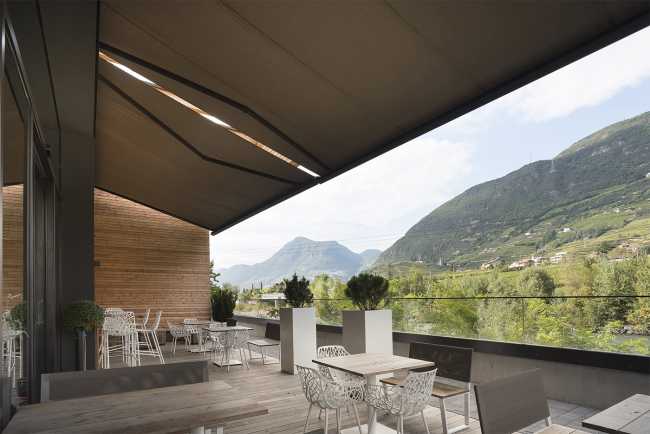 Terrazza con vista panoramica