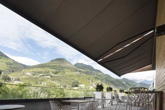 Terrazza con vista panoramica