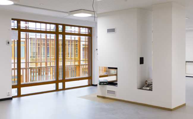 Interni minimal casa di cura