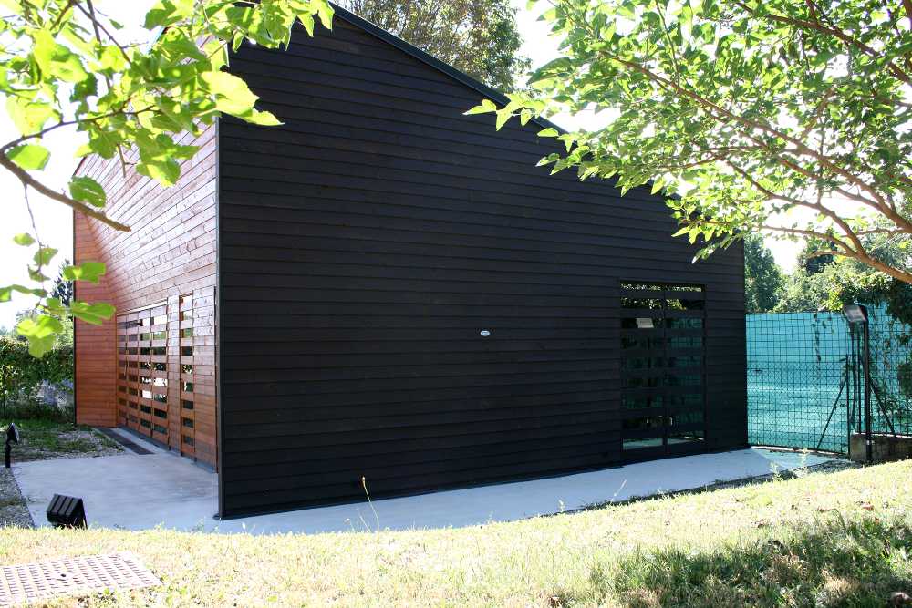Garage in legno
