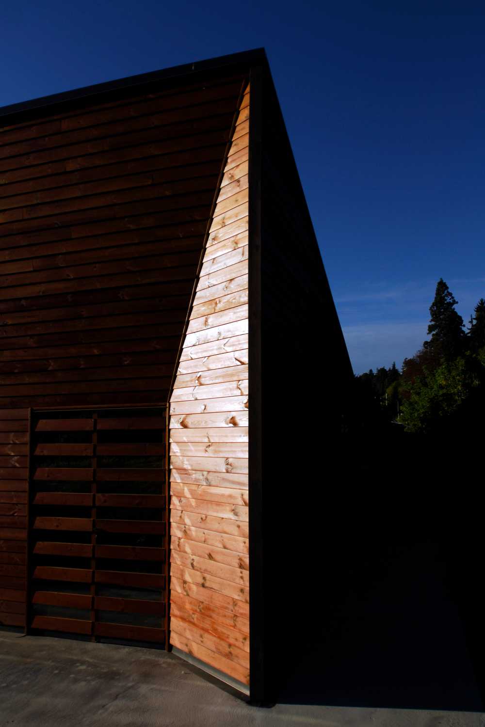 Garage in legno