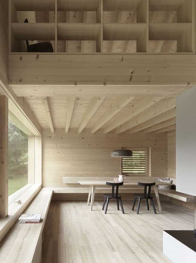 Interior casa in legno