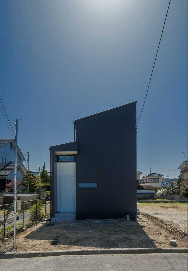 Small and compact wooden house