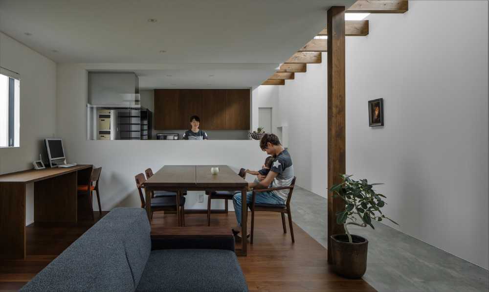 Small and compact wooden house