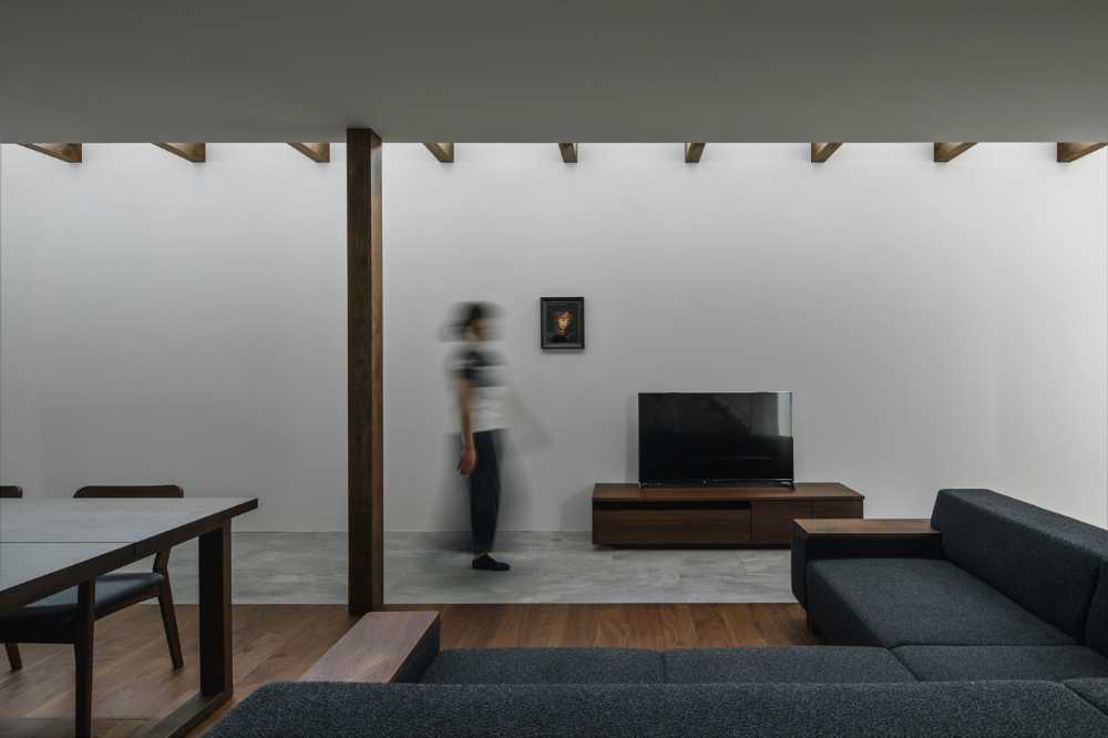 Small and compact wooden house