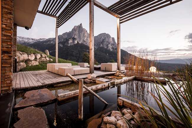 Hoteles de madera en los Alpes