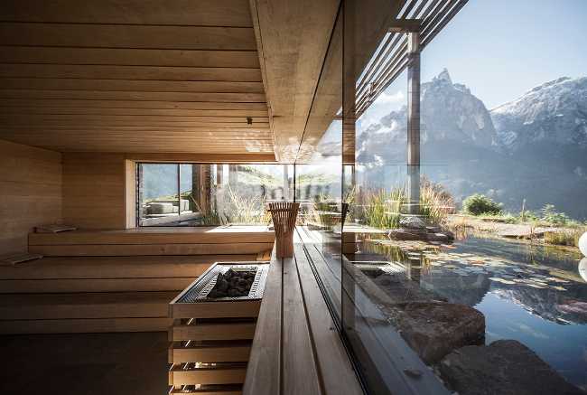 Hoteles de madera en los Alpes