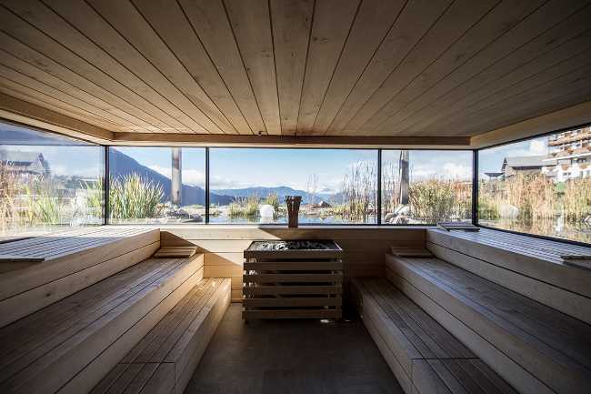 Hoteles de madera en los Alpes