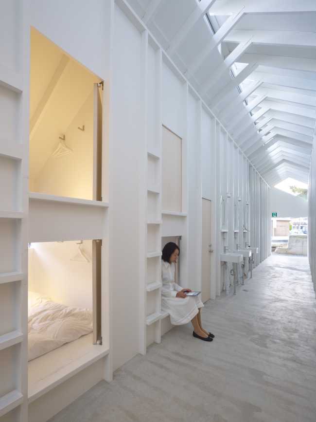 Capsule per dormire guesthouse per giovani