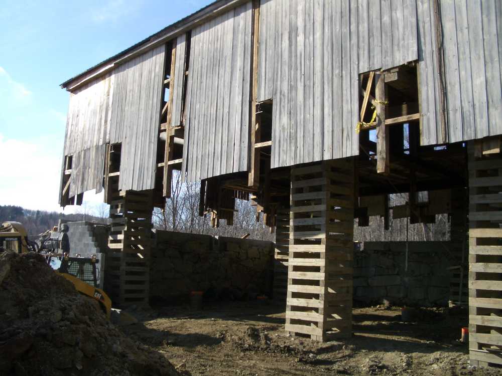 Old wooden barn