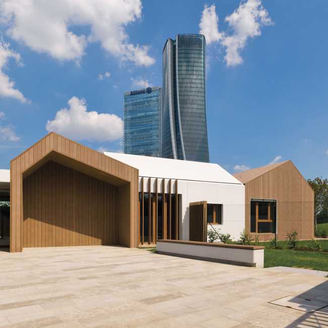 Thermal and acoustic comfort of a nursery thanks to the use of wood