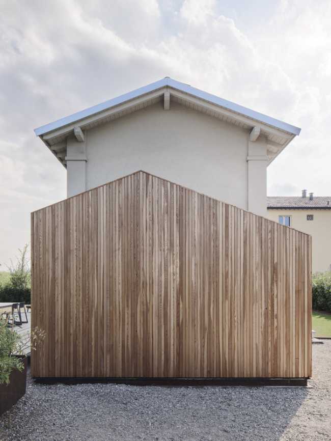 Ampliamento e ristrutturazione di un vecchio fienile