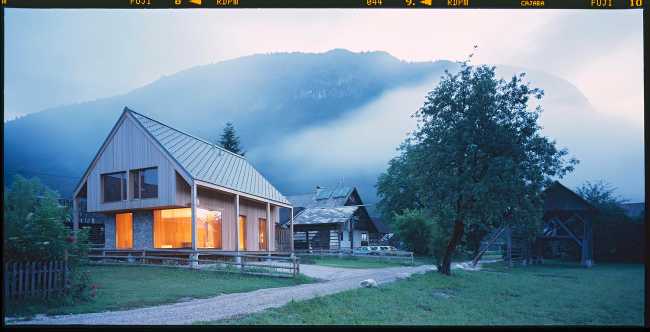 Chalet tra le alpi