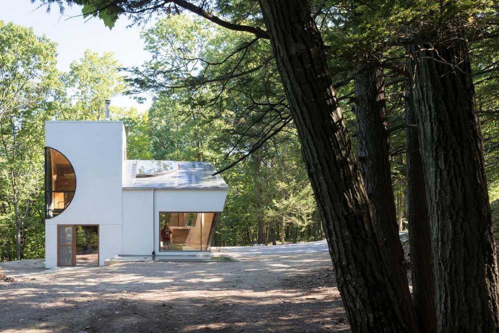 Casa tra gli alberi in legno