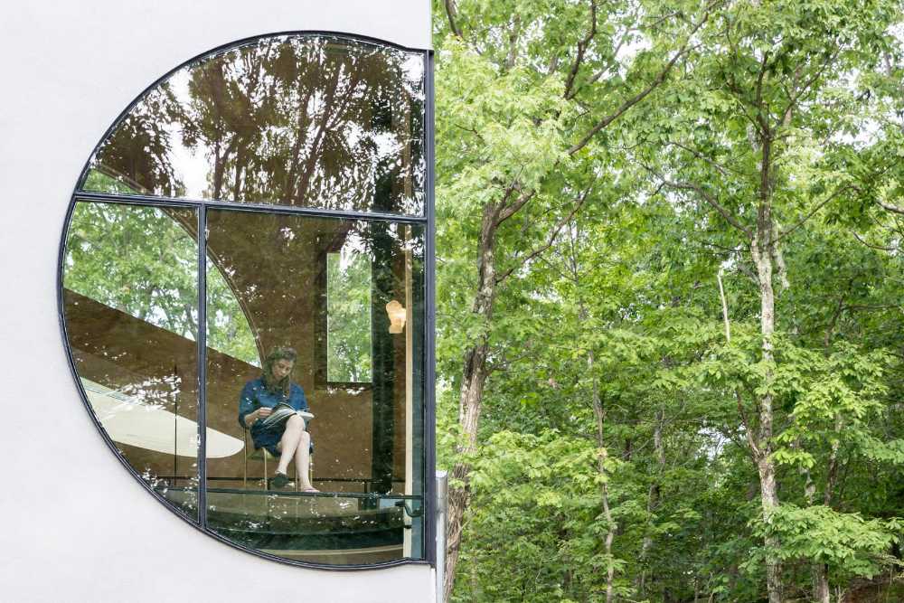 Casa tra gli alberi in legno
