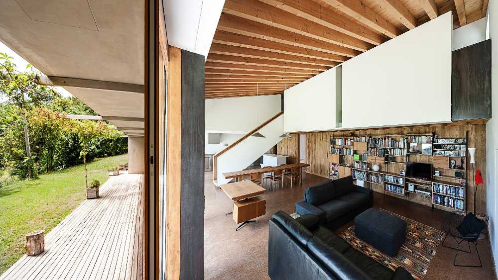 Villa in legno autosufficiente