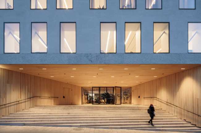 Entrance to the university