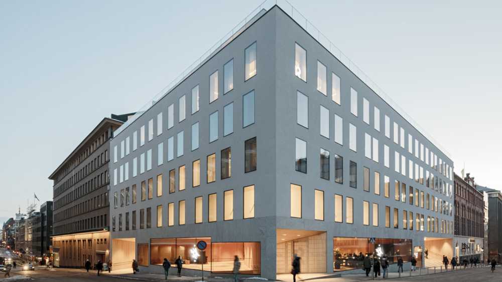Nuovo spazio dell'università di Helsinki in legno