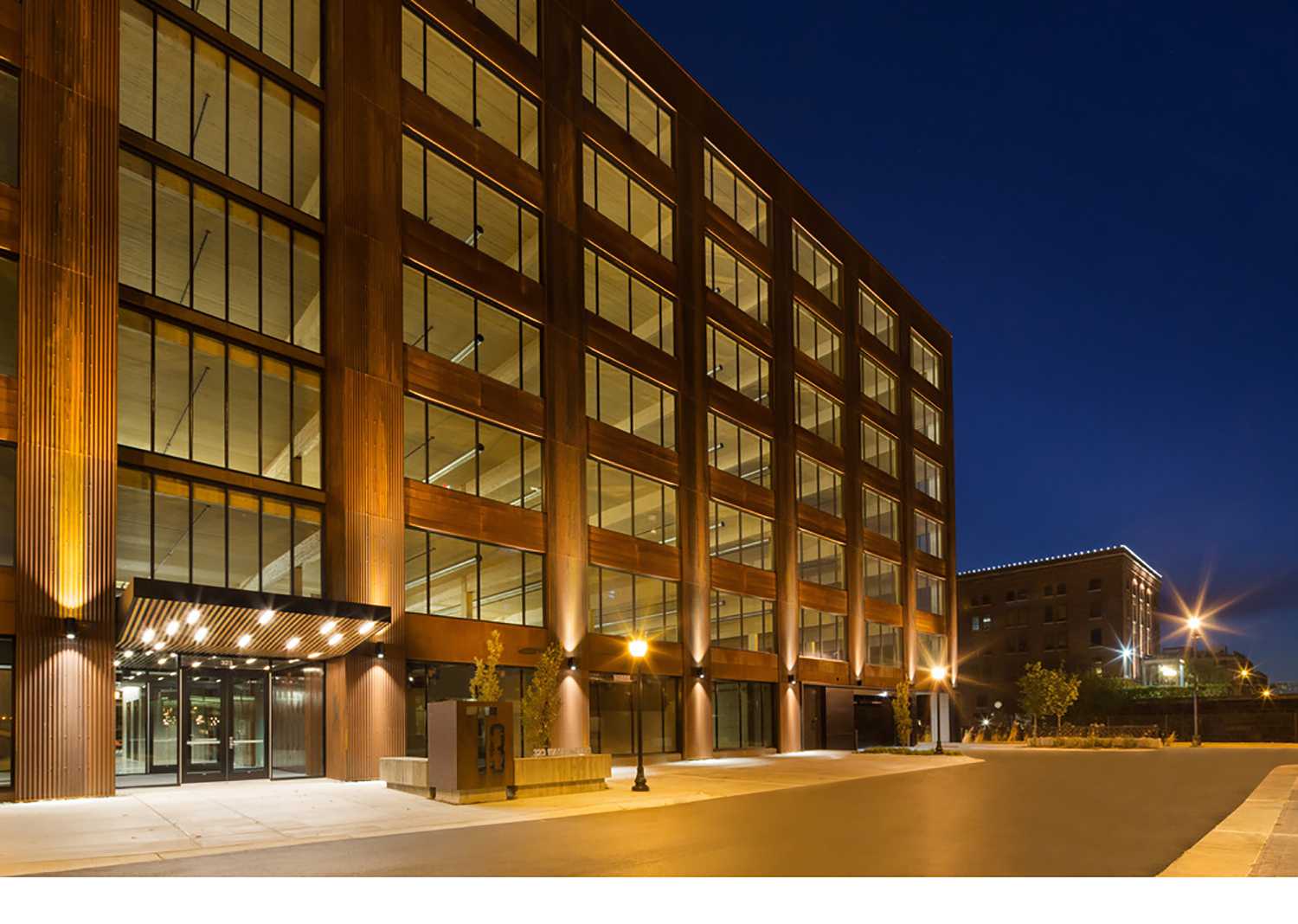 Wooden offices in the United States