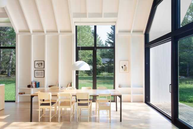 Cottage interior living room