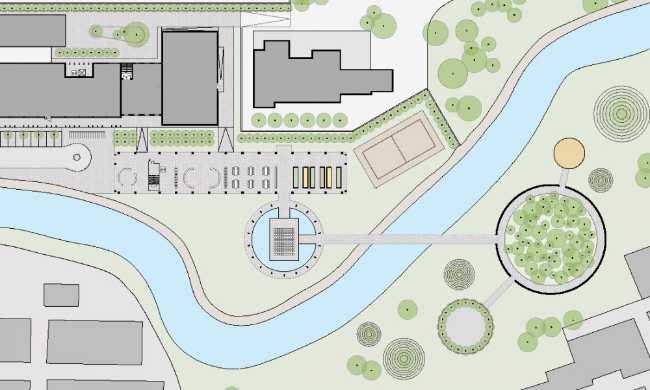 Masterplan school in wood