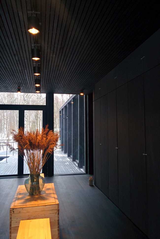 entrance to the residence