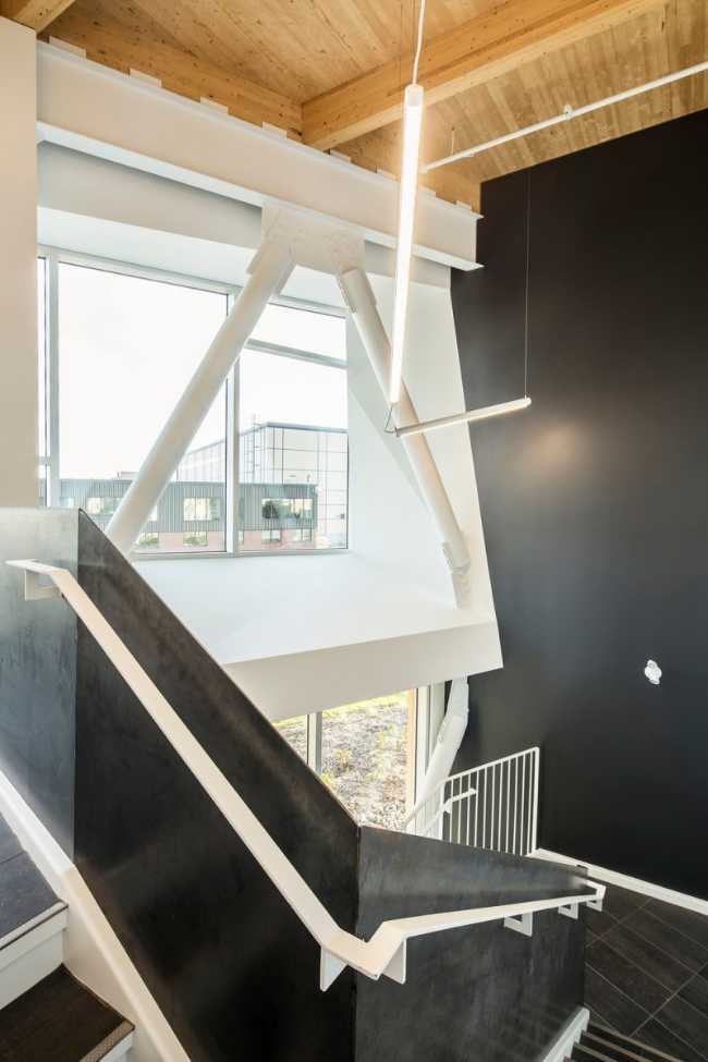 Il progetto architettonico Pomerleau per un ambiente di lavoro performante