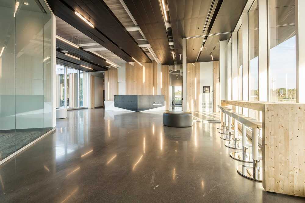 Il progetto architettonico Pomerleau per un ambiente di lavoro performante