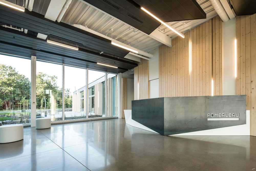 Il progetto architettonico Pomerleau per un ambiente di lavoro performante