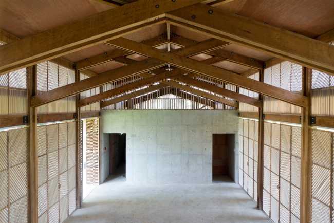 Wooden construction spans
