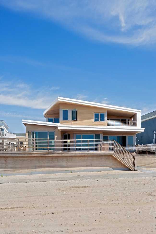 Between cedar ceilings and ocean views surfboard house on the beach
