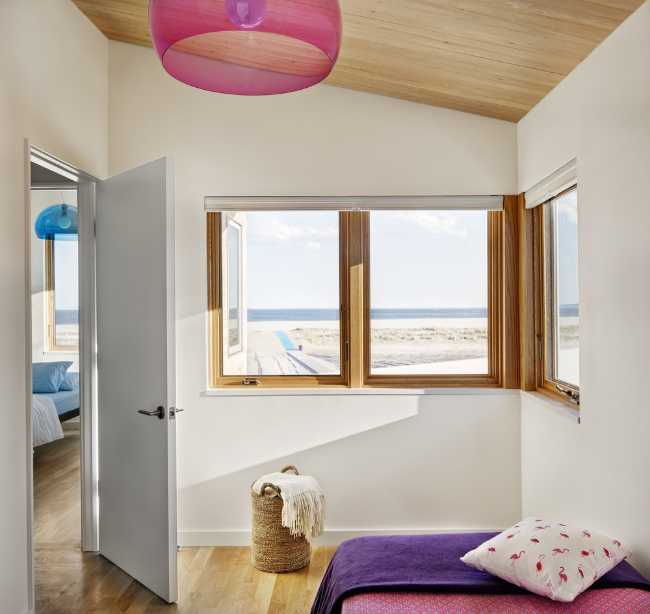 Between cedar ceilings and ocean views surfboard house on the beach