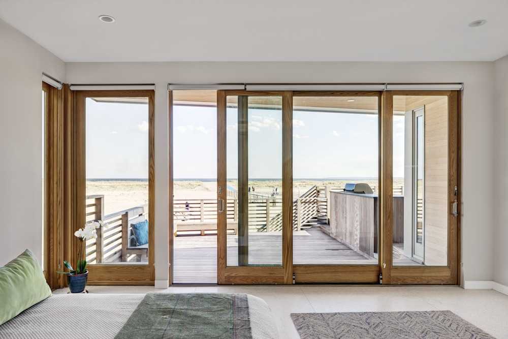 Between cedar ceilings and ocean views surfboard house on the beach