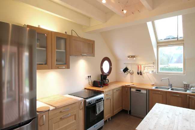 Interno abitazione in legno