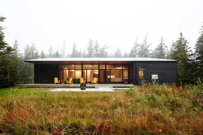 Villa contemporanea in legno