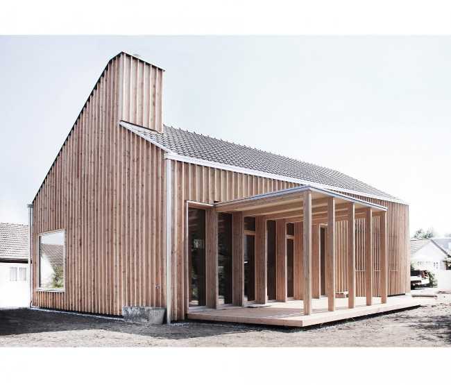 architettura in legno in svizzera