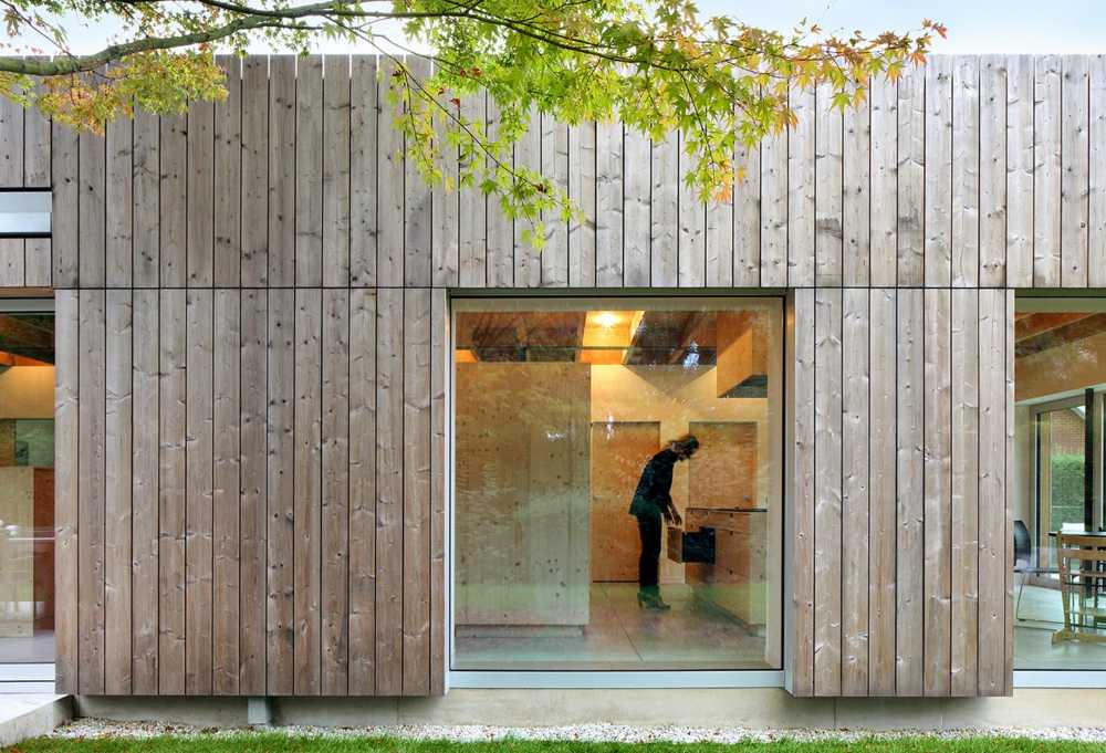 Bungalow in legno in Belgio