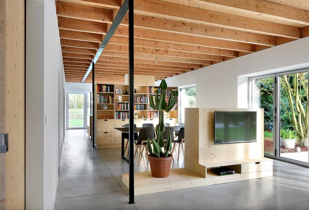 Bungalow in legno in Belgio