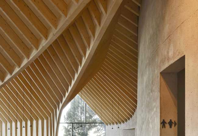 Struttura in legno di abete rosso