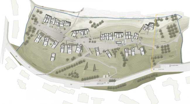 Masterplan di moduli abitativi