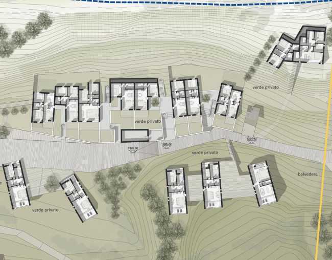 Planivolumetrico abitazioni