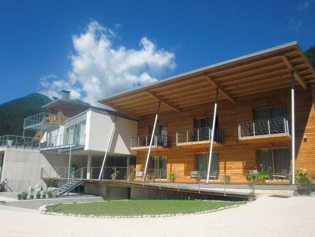 Agriturismo in legno in trentino